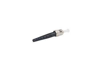 comprare Materiale a fibra ottica del metallo dei connettori di singolo modo 2,0 della st con lo stivale netto nero online manufacture