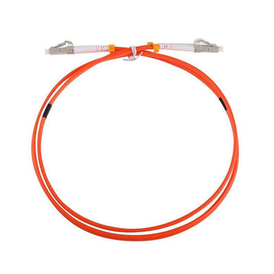 comprare 2.0mm PVC Single Mode Fiber Optic Patch Cord con garanzia di 3 anni e connettori LC/SC/ST/FC online manufacture