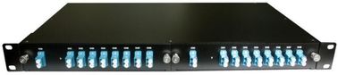 comprare WDM di fibra ottica della rete di FTTH, canali ottici del separatore 8 di Digital del contenitore di ABS online manufacture