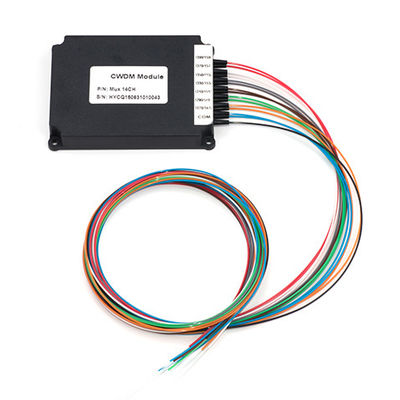 comprare Modulo CWDM a 16 canali WDM in fibra ottica con connettore LC UPC e banda passante ampia online manufacture