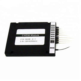 comprare il modulo passivo a fibra ottica 4CH di 100G Cwdm/WDM Mux/Demux di 8CH CWDM aggiunge i dispositivi del multiplexor di goccia online manufacture