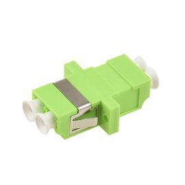 comprare Adattatore a fibra ottica di plastica LC a colore verde di LC millimetro OM5 con la manica ceramica online manufacture