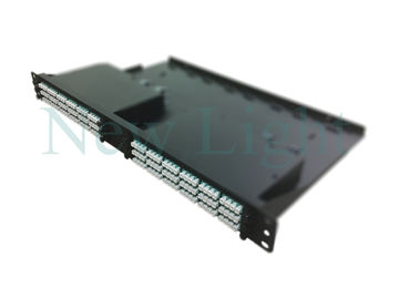 comprare 144 pagina di distribuzione a fibra ottica a 19 pollici del porto 1U SPCC con il modulo di MPO Cassete online manufacture