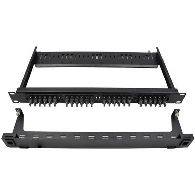 comprare Pannello Patch in Fibra Ottica da 1U Rack Mount con 96 Core LC e Cassetta a Estrazione per Applicazioni ad Alta Densità online manufacture