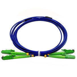 comprare Alta forza della rientranza di E2000 APC di toppa del cavo di numero di fibre di fibra ottica corazzato del duplex online manufacture