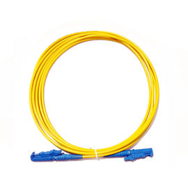 comprare Tipi a fibra ottica modo semplice 2,0 Diamter del cavo di toppa di E2000 UPC del cappuccio di plastica singolo online manufacture