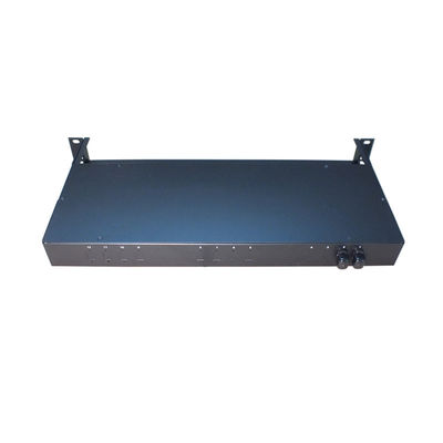 comprare Scatola di distribuzione in fibra ottica da 1U montabile su rack con capacità 8C 12C 24C 32C 48C e perdita di inserzione 0,35 dB 0,5 dB per applicazioni ad alta densità online manufacture