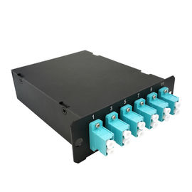 comprare Fibra materiale del contenitore 12 della cassetta di modo di MPO MTP Mulit di metallo a fibra ottica del modulo online manufacture