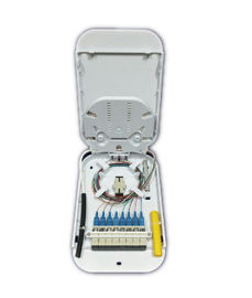 comprare Scatola materiale OTB-C08 di termine dell'ABS bianco FTTH per cavo a fibre ottiche e la treccia online manufacture