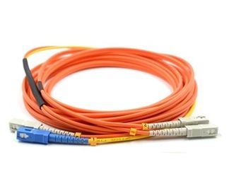 comprare PC dello Sc di MCP al cavo di toppa di condizionamento di modo a fibra ottica del duplex 62.5/125 dello Sc UPC 3meter online manufacture
