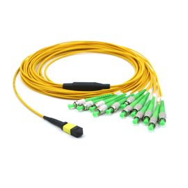 comprare femmina bassa del cavo di perdita di inserzione 12F MPO MTP - cavo di sblocco del connettore della fibra della st APC online manufacture
