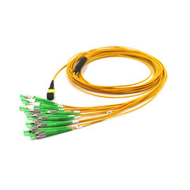 comprare La fibra 12 smazza fuori il giallo con poche perdite MTP MPO alla lunghezza del cavo di toppa del cavo del tronco della st l'APC Mpo 1 metro online manufacture