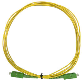 comprare Connettore di verde dello Sc APC del cavo di toppa della fibra ottica di simplex 2.0mm di singolo modo online manufacture