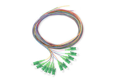 comprare Colori a fibra ottica del cavo 12 della treccia 0.9mm di singolo modo del connettore di LC online manufacture