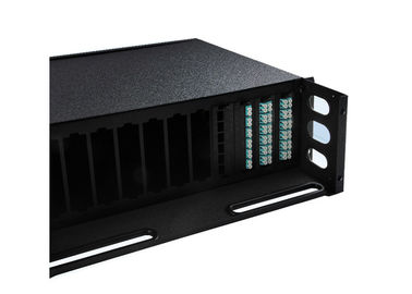 comprare cablaggio interno 1U del quadro d'interconnessione di scaffale del supporto di recinzione a fibra ottica della fibra misto online manufacture