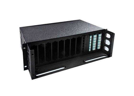 comprare Pannello Patch in Fibra Ottica da 19 pollici per Montaggio su Rack con Struttura a Cassetto per Reti FTTH FTTB FTTX online manufacture