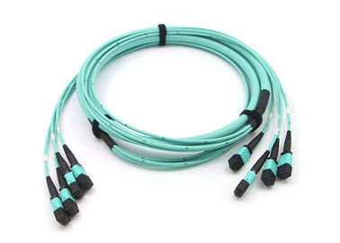 comprare 48 cavo del tronco MPO MTP del cavo di toppa della fibra, 4*12 saltatore ottico della fibra MPO online manufacture
