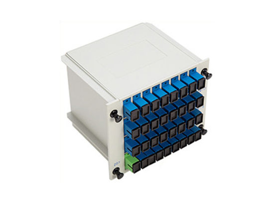 comprare Splitter ottico PLC a innesto 1x32 con connettore SC per sistemi FTTX online manufacture