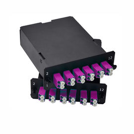 comprare Contenitore terminale di MPO di modulo di fibra ottica della cassetta per il sistema di trasmissione a fibra ottica online manufacture