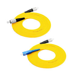 comprare Cavo di toppa a fibra ottica semplice durevole, Sc del cavo di toppa della fibra di singolo modo a Lc online manufacture