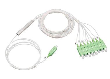 comprare Mini tipo di fibra ottica miniatura SpA del separatore 1x8 con il connettore dello Sc online manufacture