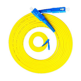 comprare Cavo di toppa di fibra ottica semplice di Lc Lc di singolo modo, cavo di toppa della fibra mista Lc-Lc online manufacture