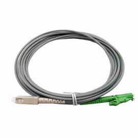 comprare E2000 al cavo a fibre ottiche corazzato dell'acciaio inossidabile di colore verde E2000 del cavo di toppa dello Sc FC online manufacture
