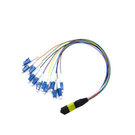 comprare 12 il cavo a fibre ottiche del cavo Om2 del connettore MPO MTP della fibra collega la cassetta della fibra di Mpo online manufacture