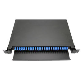comprare 24 tipi quadro d'interconnessione dello Sc del porto a fibra ottica dello Sc di 1U per progettazione del disegno della gestione del cavo a fibre ottiche online manufacture