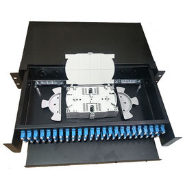 comprare 2U 48/96F che tirano la gestione del cavo di Data Center del supporto di scaffale del quadro d'interconnessione di fibra ottica dello Sc Lc 19 online manufacture