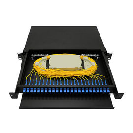 comprare quadro d'interconnessione di termine del cavo a fibre ottiche dei 12 centri che tira il tipo semplice del metallo dell'adattatore dello Sc online manufacture
