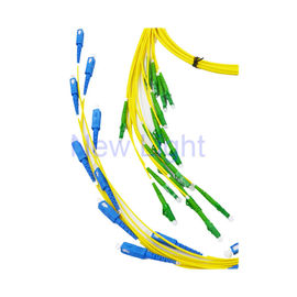 comprare 9 / Durevolezza della fibra duplex di singolo modo di Uniboot del cavo di toppa di 125 fibre ottiche buona online manufacture
