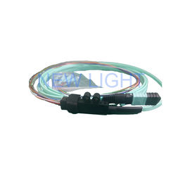 comprare 8F MPO al cavo a fibre ottiche femminile di mpo 24 del PVC 50/125um 3.0mm di millimetro del cavo di LC online manufacture