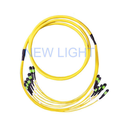 comprare OM4 12 Core 40G-100G MPO MTP Cable MPO Fiber Optic Patch Cord per reti ad alta velocità online manufacture