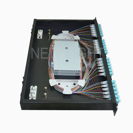 comprare 12 24 48 96 Port la struttura di distribuzione a fibra ottica/pannello componenti elettrici a fibra ottica online manufacture
