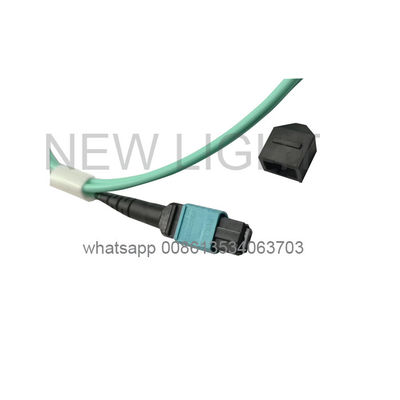 comprare 12 core OM4 MPO MTP Fiber Optic Cable con connettore LC duplex per reti ad alta densità online manufacture