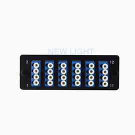 comprare 6 quadri d'interconnessione del supporto di scaffale dei porti di X 4LC/quadri d'interconnessione ottici di fibre ottiche scatola nera online manufacture
