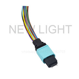 comprare Cavo OM3 10Gb diritto, 50/125 di cavo a fibra ottica misto dell'OEM MPO MTP della toppa online manufacture