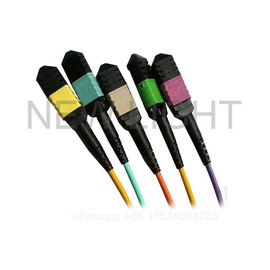 comprare Millimetro di MP MPO al cavo duplex 0.35dB con poche perdite di sblocco di 4 LC & alla perdita standard 0.60dB online manufacture