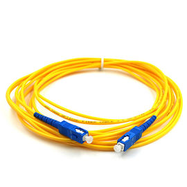 comprare Infiammabilità ottica del cavo di toppa della fibra standard dello Sc di IEC che valuta il cavo della rete del rivestimento di LSZH online manufacture