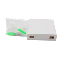 comprare 2 scatola ottica di termine del porto FTTH con lo schermo/mini scatola terminale dell'interno online manufacture