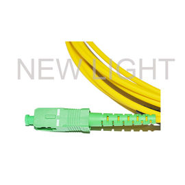 comprare Giallo impermeabile del connettore della fibra H del cavo di toppa della fibra dello Sc APC di Ftta Ip67 online manufacture