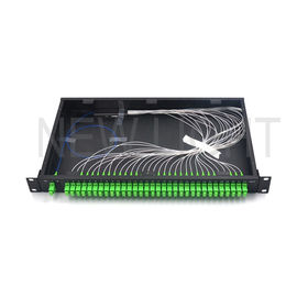 comprare Il separatore ottico dell'input della st E2000 dello Sc FC di LC, scaffale ha montato il tipo separatore ottico di 1x32 online manufacture