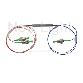 comprare 3 il ITU ottico del dispositivo di Mux Demux 100Ghz 200Ghz 1x2 DWDM dei porti incanala online manufacture