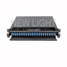 comprare supporto misto della parete del quadro d'interconnessione di termine del cavo a fibre ottiche OM3/OM4 96 fibra di 1U online manufacture