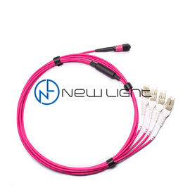 comprare Cavo della toppa del filo MTP della trasmissione 12 di OM4 100G online manufacture