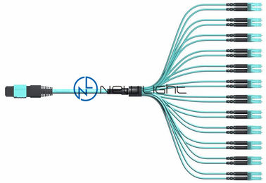 comprare 1300nm 24 fibra MPO MTP cavo maschio o perdita di inserzione femminile 0,5 dB online manufacture