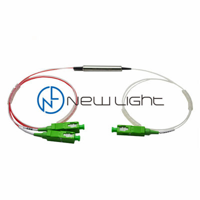 comprare SC APC Multiplexer di divisione della lunghezza d'onda WDM in fibra ottica con bassa perdita di inserimento, isolamento elevato e design compatto online manufacture