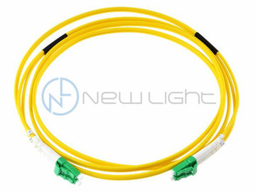 comprare Cavo di toppa di fibra ottica dell'interno verde del cavo a fibre ottiche 9/125um di LC APC MP G657A2 online manufacture