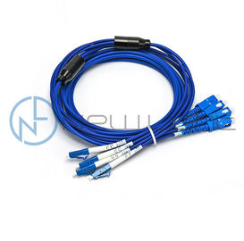 comprare 4 ramo dello Sc 2,0 di LC delle fibre cavo a fibra ottica della toppa dei 0,5 tester online manufacture